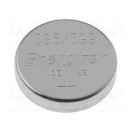 10 pcs : 395/399 - Battery: silver, 1.55V, 395,coin, 54mAh, non-rechargeable