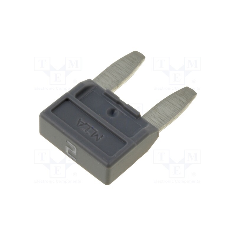 50 pcs : MINIVAL 2A - Fuse: fuse, 2A, 32VDC, automotive, 11.9mm, MINIVAL