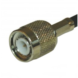 2 pcs - Amphenol RF, Plug Cable Mount TNC Connector, 50Ω, Crimp Termination, Straight Body