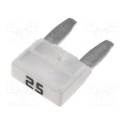 50 pcs : MINIVAL 25A - Fuse: fuse, 25A, 32VDC, automotive, 11.9mm, MINIVAL