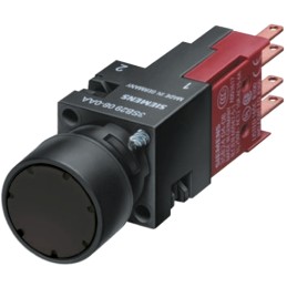 1 pcs - Siemens 3SB2 Series Push Button, Panel Mount, 16mm Cutout, IP65