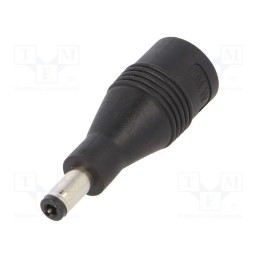 10 pcs : DC PLUG-R7BF-P1M - Adapter, Plug: straight, Input: KYCON KPJX-CM-4S, Out: 5,5/2,5