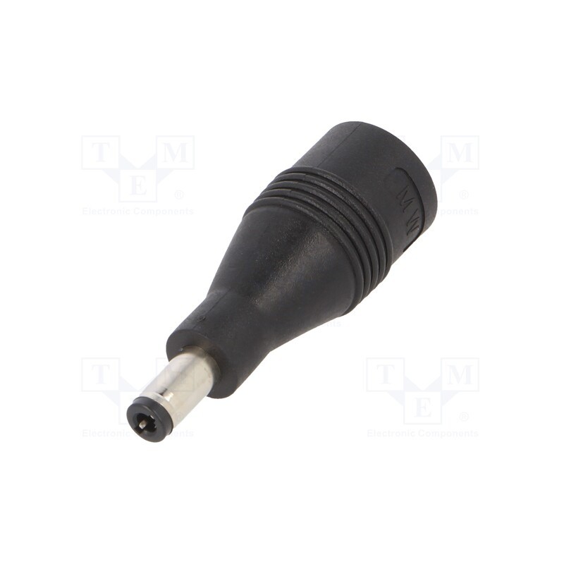 10 pcs : DC PLUG-R7BF-P1M - Adapter, Plug: straight, Input: KYCON KPJX-CM-4S, Out: 5,5/2,5