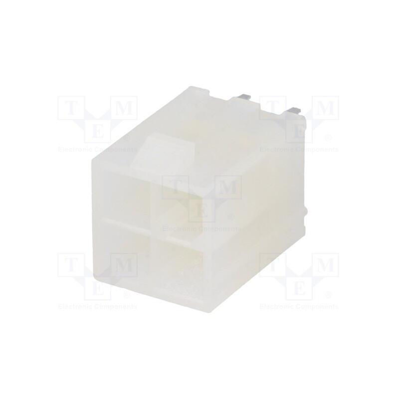 10 pcs : 39290043 - Socket, wire-board, male, Mini-Fit Jr, 4.2mm, PIN: 4, THT, 9A