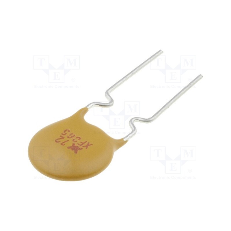 10 pcs : RF2568-000 - Fuse: PTC polymer, 650mA, 5mm