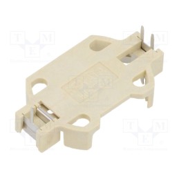 10 pcs : HU 2032-LF - Socket, 2032,BR2032,CR2032, Batt.no: 1, horizontal,THT