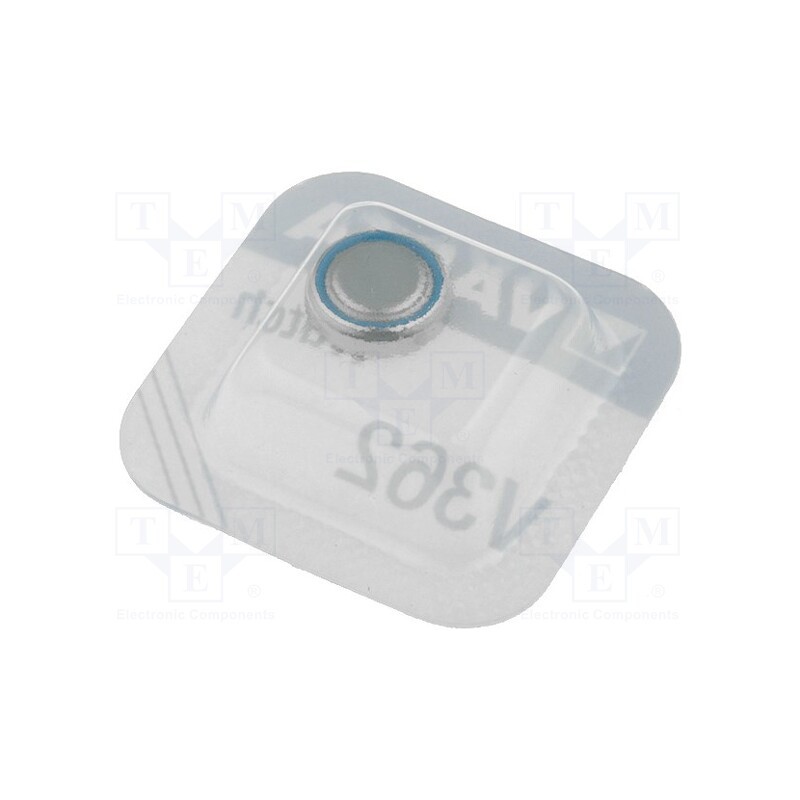 10 pcs : 20362 - Battery: silver, 1.55V, coin,SR58, 21mAh, non-rechargeable, 1pcs.
