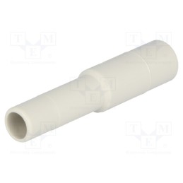 10 pcs : KQ2N08-10 - Link, reductive, -1÷10bar, polypropylene, L: 47mm, Øout: 8mm