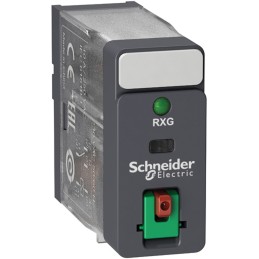 1 pcs - Schneider Electric Plug In Power Relay, 24V ac Coil, 10A Switching Current, SPDT