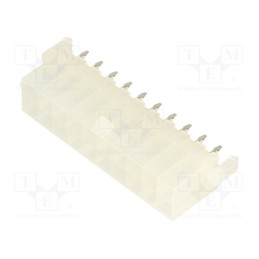 5 pcs : 39299202 - Socket, wire-board, male, Mini-Fit Jr, 4.2mm, PIN: 20, THT, PCB snap
