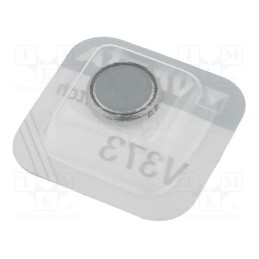 10 pcs : 20373 - Battery: silver, 1.55V, coin,SR68, 30mAh, non-rechargeable, 1pcs.