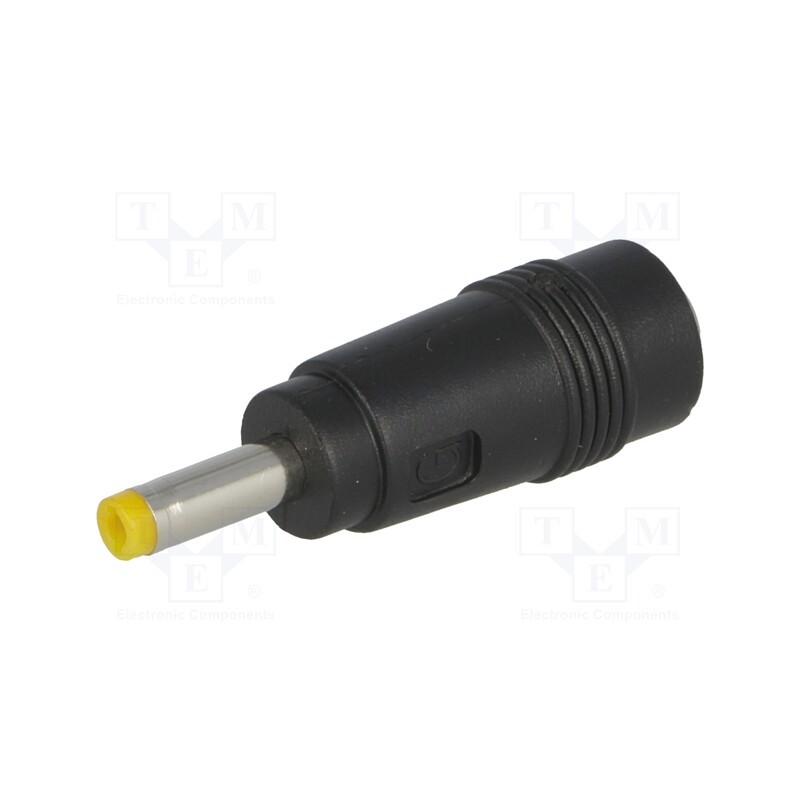 10 pcs : - Adapter, Plug: straight, Input: 5,5/2,1, Out: 4,0/1,7, 5A
