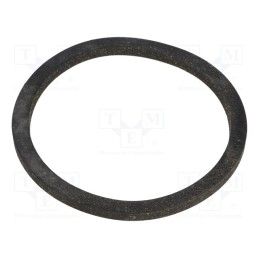 10 pcs : 4942G -AS - Gasket, NBR rubber, Thk: 3mm, Øint: 54mm, Øout: 63mm, PG42