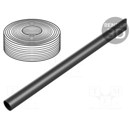 20 m : 543243 - Pneumatic tubing, -0.95÷10bar, polyetylene, PEN, black, -30÷60°C