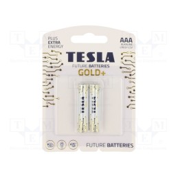 10 set : 8594183391120 - Battery: alkaline, 1.5V, AAA, non-rechargeable, Ø10.5x44.5mm
