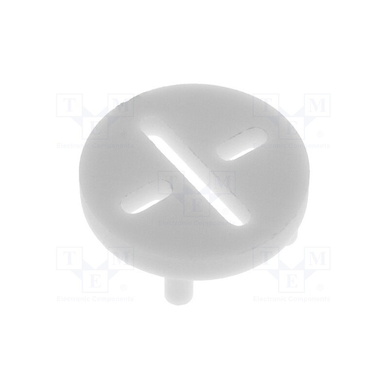 50 pcs : FIX-TO-05 - Insulating distance, PBT, 3.2mm, natural, UL94V-0, TO5