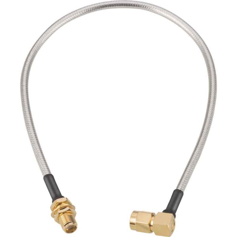 1 pcs - Wurth Elektronik Male SMA to Female SMA Coaxial Cable, 304.8mm, Terminated