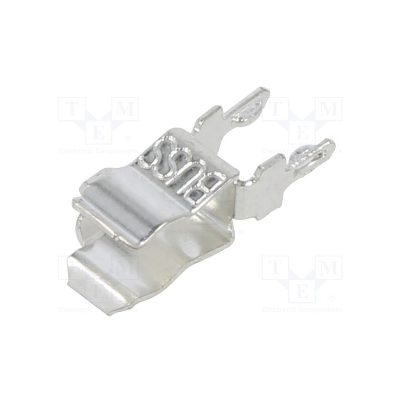 10 pcs : BK-1A5018-10-R - Fuse clips, THT, 5mm, Plating: tinned, Contacts: bronze, 1AXXXX