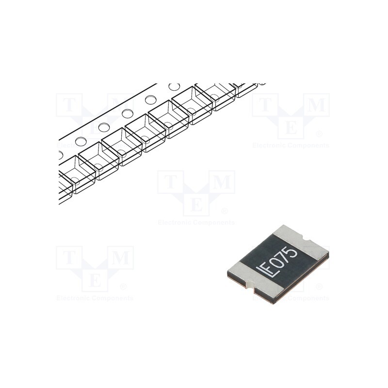 10 pcs : 2920L075DR - Fuse: PTC polymer, 750mA, 2920L
