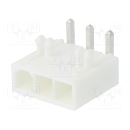 10 pcs : 39303036 - Socket, wire-board, male, Mini-Fit Jr, 4.2mm, PIN: 3, THT, PCB snap