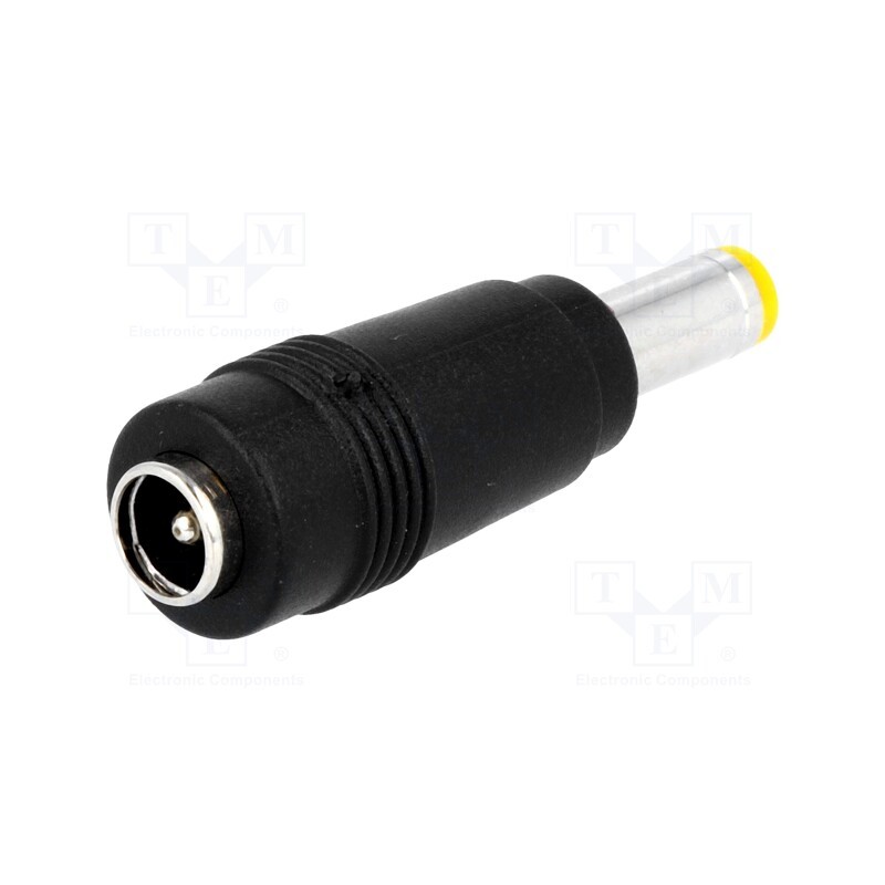 10 pcs : - Adapter, Plug: straight, Input: 5,5/2,1, Out: 5,5/1,7, 7A