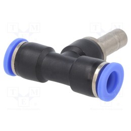 10 pcs : 293.008-K - Push-in fitting, T-tap splitter, -0.95÷15bar, BLUELINE, 8mm