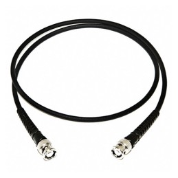 1 pcs - Mueller Electric Male BNC to Male BNC Coaxial Cable, 0.9m, RG58C/U Coaxial, Terminated