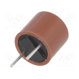 10 pcs : 887114 - Fuse: fuse, time-lag, 500mA, 250VAC, THT, TR5, copper, 887.100, box