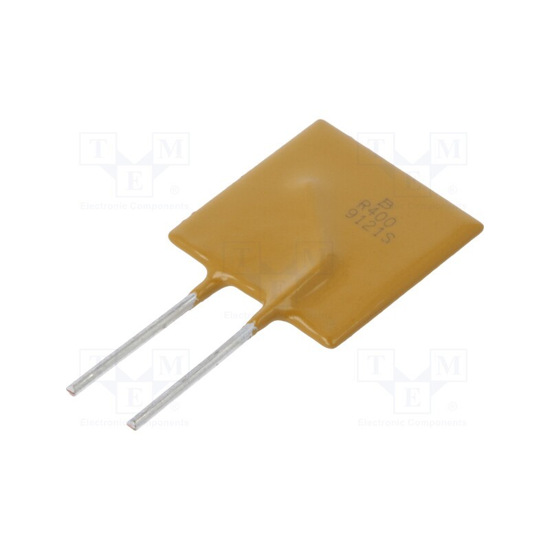 10 pcs : MF-R400 - Fuse: PTC polymer, 4A, Imax: 40A, PCB,THT, MF-R, bulk