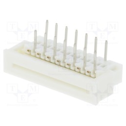 5 pcs : 39532144 - Connector: FFC/FPC, angled 90°, PIN: 14, top contacts,ZIF, THT