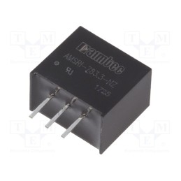 10 pcs : AMSRI-783.3-NZ - Converter: DC/DC, 1.65W, Uin: 4.75÷36V, Uout: 3.3VDC, Iout: 500mA