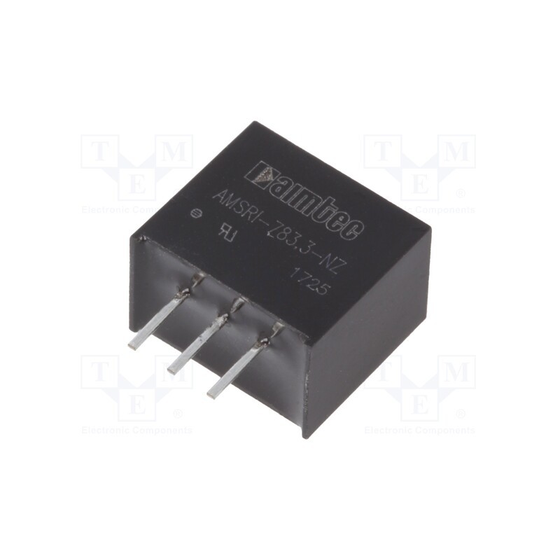 10 pcs : AMSRI-783.3-NZ - Converter: DC/DC, 1.65W, Uin: 4.75÷36V, Uout: 3.3VDC, Iout: 500mA