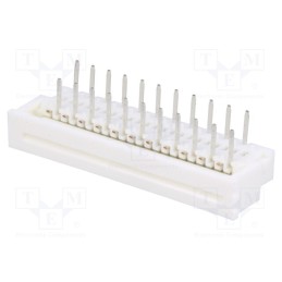 10 pcs : 39532224 - Connector: FFC/FPC, angled 90°, PIN: 22, top contacts,ZIF, THT