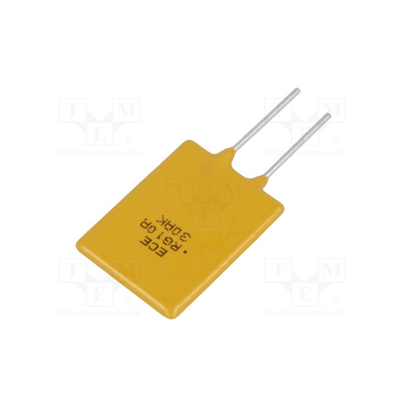 10 pcs : ERF-RG10A1600Z - Fuse: PTC polymer, 10A, 5.1mm, Ø0.81x7.6mm