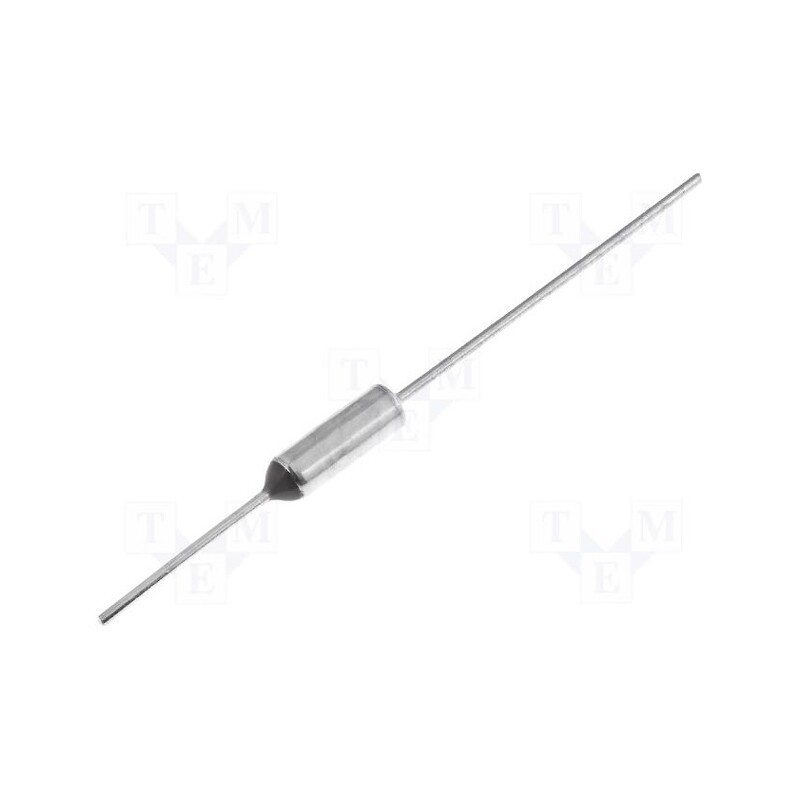 10 pcs : TZ-D-142 - Fuse: thermal, 10A, 12mm, 142°C