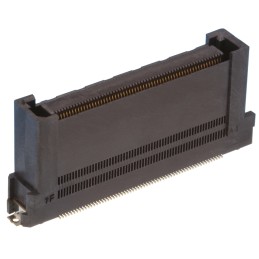 1 pcs - Hirose FunctionMAX FX20 Series Straight Surface Mount PCB Socket, 100-Contact, 2-Row, 0.5mm Pitch, Solder Termination