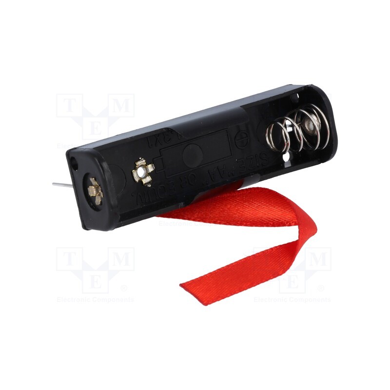 10 pcs : 2460RB - Holder, AA,R6, Batt.no: 1, PCB, Features: ejection strip