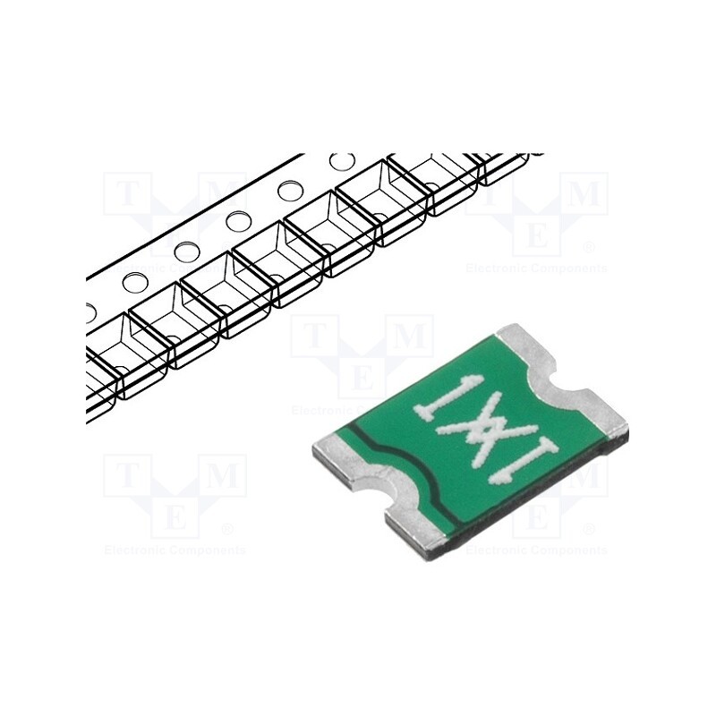 10 pcs : RF1406-000 - Fuse: PTC polymer, 1.1A, 1812, Polyswitch