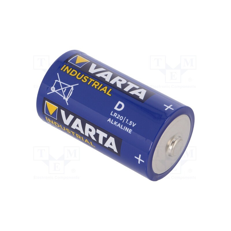 10 pcs : 4 020 211 111 - Battery: alkaline, 1.5V, D, non-rechargeable, Industrial PRO