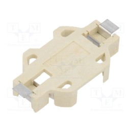 10 pcs : SMTU 1632-LF - Socket, BR1632,CR1632, Batt.no: 1, horizontal,SMD