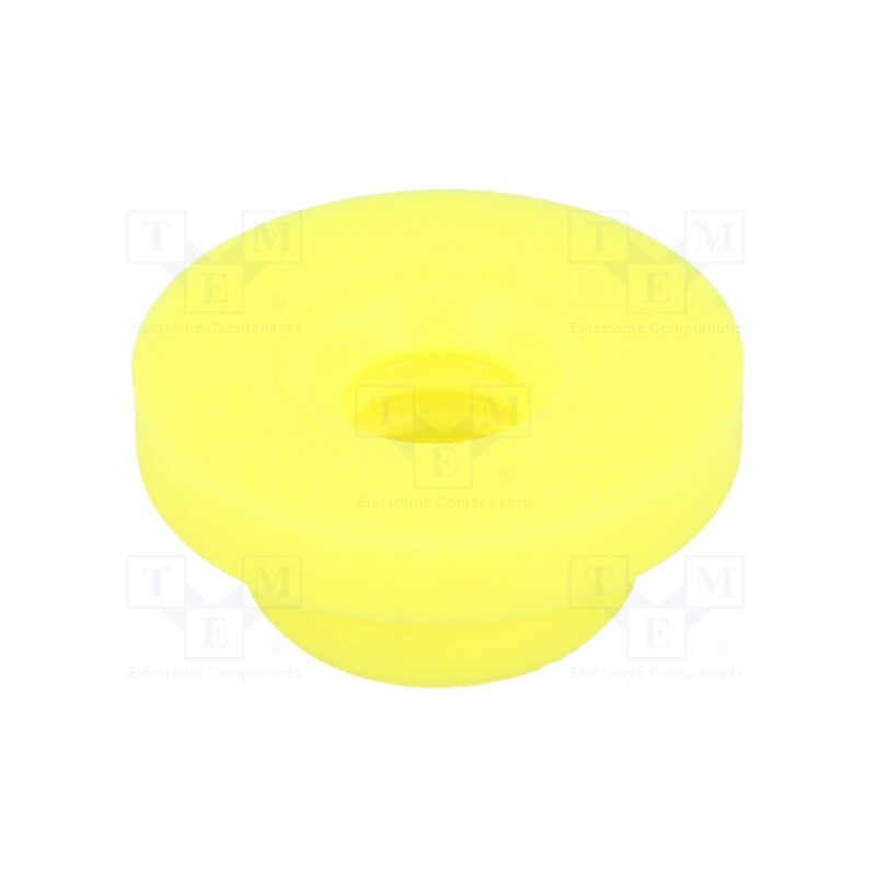 10 pcs : 300463 - Gasket, yellow, silicone