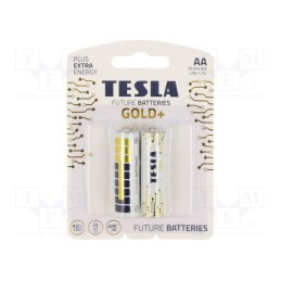 10 set : 8594183391199 - Battery: alkaline, 1.5V, AA, non-rechargeable, Ø14.5x50.5mm, 2pcs.