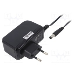 3 pcs : CLW-2424-W2E-ER-P - Power supply: switched-mode, plug, 24VDC, 1A, 24W, Plug: EU, 86.8%