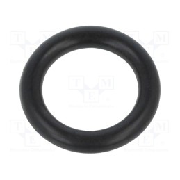 50 pcs : 01-0008.00X 2 ORING 70NBR - O-ring gasket, NBR rubber, Thk: 2mm, Øint: 8mm, black, -30÷100°C