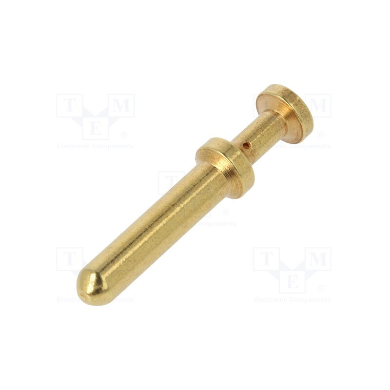 10 pcs : 40A-GM-1.5 - Contact, male, copper alloy, gold-plated, 1.5mm2, 16AWG, bulk, 40A