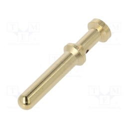 10 pcs : 40A-GM-2.5 - Contact, male, copper alloy, gold-plated, 2.5mm2, 14AWG, bulk, 40A