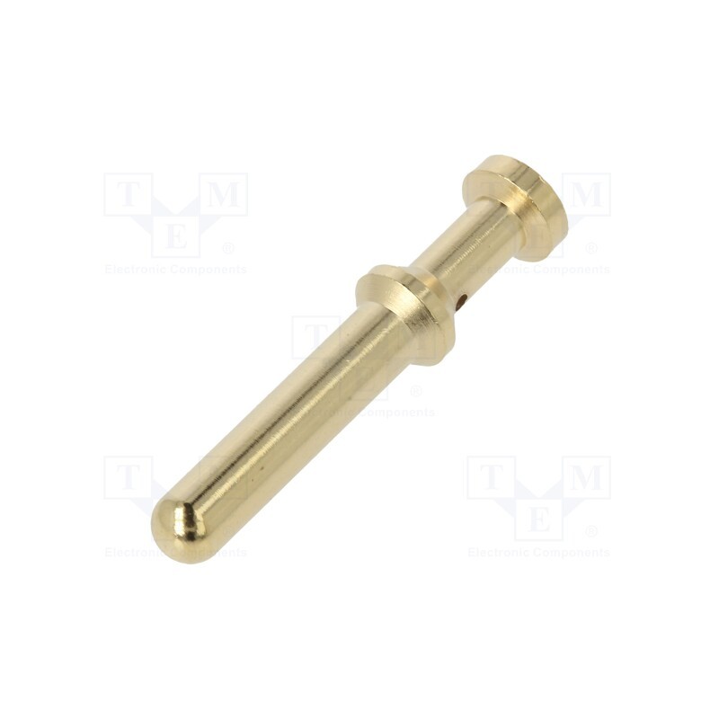 10 pcs : 40A-GM-2.5 - Contact, male, copper alloy, gold-plated, 2.5mm2, 14AWG, bulk, 40A