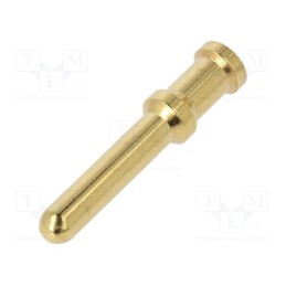 10 pcs : 40A-GM-6.0 - Contact, male, copper alloy, gold-plated, 6mm2, 10AWG, bulk, 40A