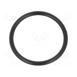 50 pcs : 01-0017.00X 1.5 ORING 70NBR - O-ring gasket, NBR rubber, Thk: 1.5mm, Øint: 17mm, black, -30÷100°C