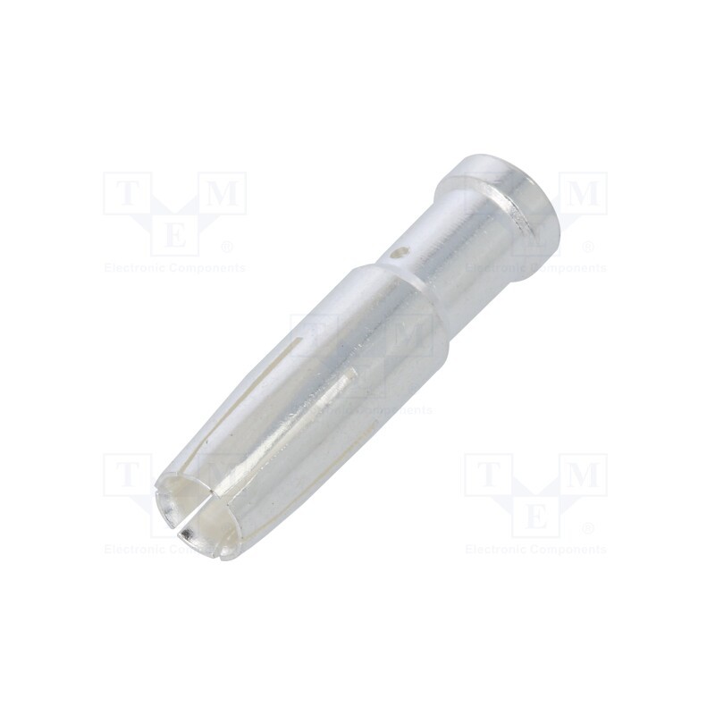 10 pcs : 40A-SF-6.0 - Contact, female, copper alloy, silver plated, 6mm2, 10AWG, bulk